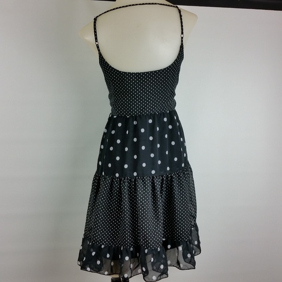Maurices Polka Dot Tiered Dress Size Medium - Picture 2 of 6